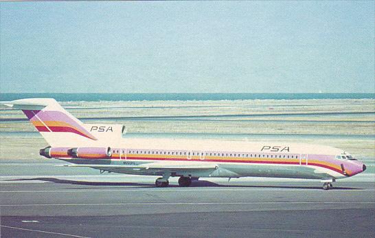 Pacific Southwest Airlines Boeing 727