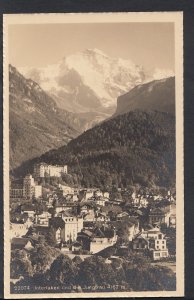 Switzerland Postcard - Interlaken Und Die Jungfrau   B1226