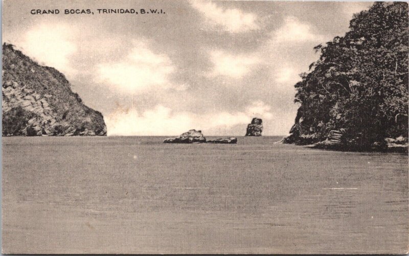 Trinidad And Tobago Grand Bocas Vintage Postcard 05.42 