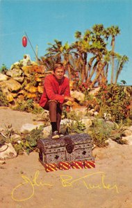 John B Tucker Treasure Isle TV Show Host Vintage Postcard AA52470