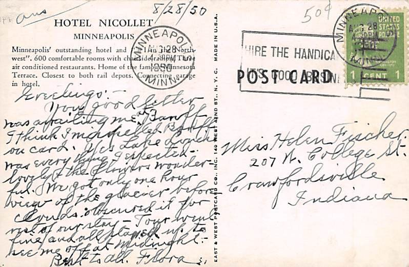 Hotel Nicollet  Minneapolis,  MN