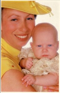 UK Princess Anne's New Baby Sovereign Series Postcard W20