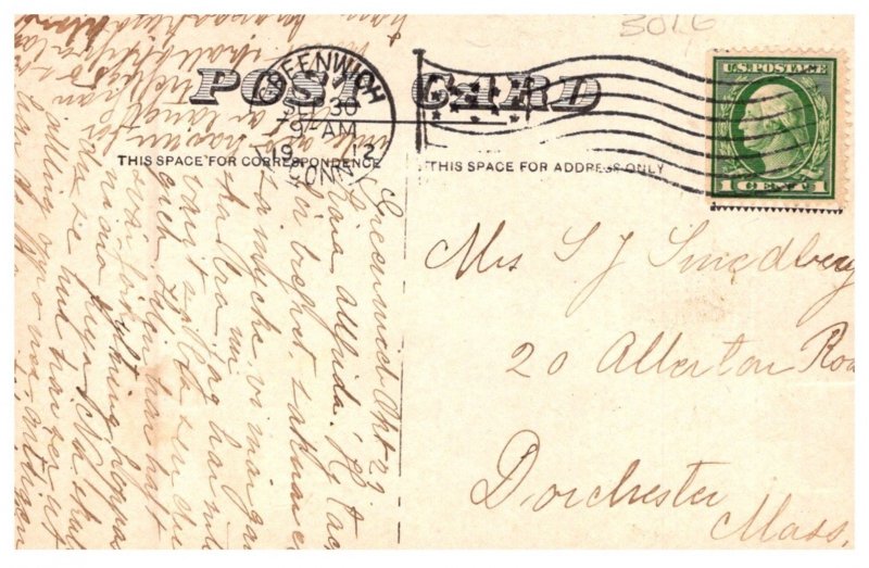 Connecticut Greenwich ,Mahaive Block , Corner Main and Castle Street