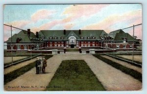 BRIARCLIFF MANOR, New York NY ~ MRS. DOW'S SCHOOL 1909 Westchester Co.  Postcard