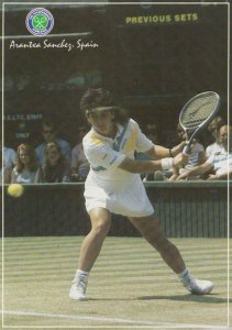 Arantxa Sanchez Vicario Wimbledon Lawn Museum Tennis Event Championship Postcard