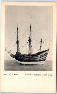 Postcard - The Half Moon, Museum Of The City Of New York