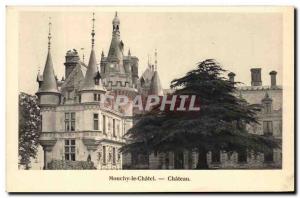 Old Postcard Mouchy-le-Châtel Chateau