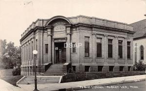 A29/ Albert Lea Minnesota Mn Real Photo RPPC Postcard Public Library c1920