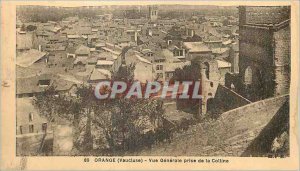 Postcard Old Orange (Vaucluse) Vue Generale taking Hill