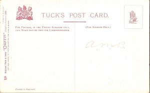 Tucks 1444 North Wales, Aber Falls Vintage Postcard N79