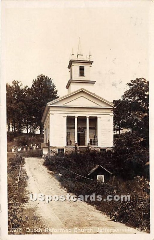 Dutch Reformed Church - Jeffersonville, New York