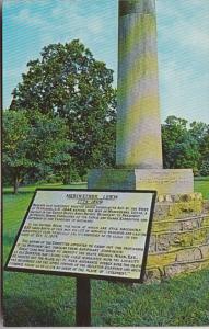 Tennessee Hohenwald Grave Of Meriwether Lewis