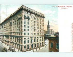 Unused Pre-1907 MET LIFE - METROPOLITAN LIFE BUILDING Manhattan NY t3224