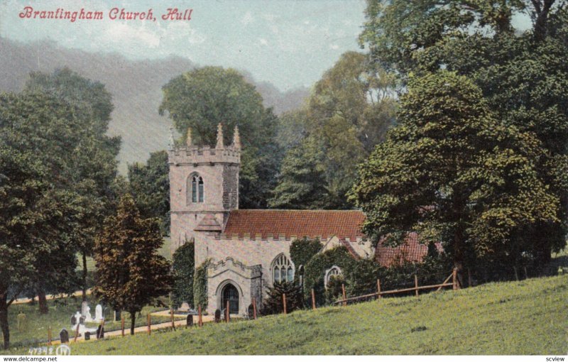 HULL , Yorkshire , 1900-10s ; Brantingham Church