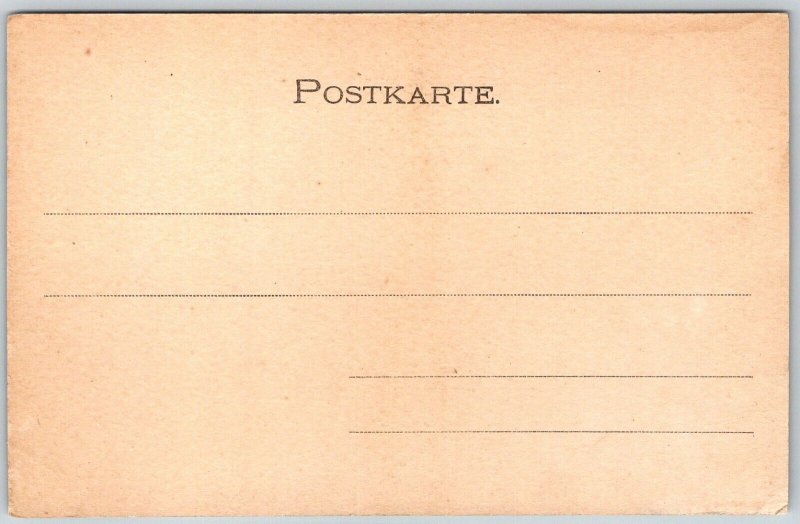 Frankfurt Am Main Germany c1905 Postcard Der Dom Church