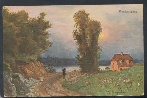 Germany Postcard - Artist - Mondaufgang   RS20467