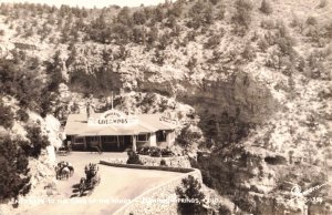 c.1930's RPPC Cave of The Winds Manitou Springs Colorado Photo Postcard 2R4-106 