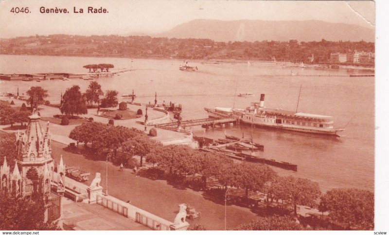 GENEVE , Switzerland , 1900-10s; . La Rade