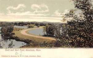 Duck & Spot Ponds in Stoneham, Massachusetts