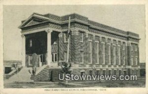 First Presbyterian Church - Breckenridge, Texas TX Postcard