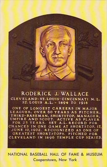 Roderick J Wallace Baseball Hall Of Fame & Museum Cooperstown New York