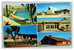 Vintage 1960's Postcard Scenes Churches Motels Around Apple Valley California