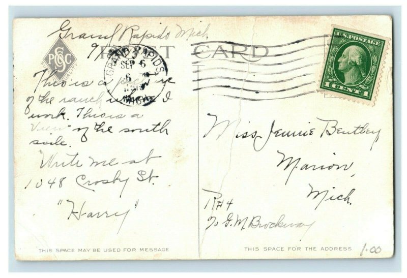 C. 1910 American Seating Co., Grand Rapids, MI Postcard P169