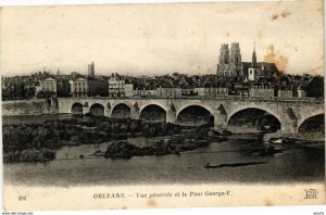 CPA ORLÉANS - Vue générale Le Pont Georges V. (251764)