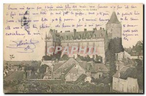 Old Postcard Chateaudun Chateau seen Griffin