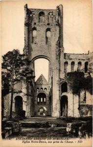 CPA Ancienne Abbaye de JUMIEGES-Église Notre-Dame vue prise du Choeur (269798)