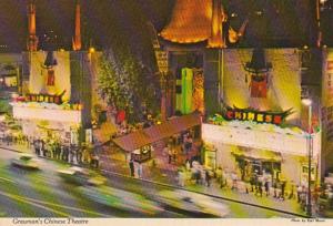 California Hollywood Grauman's Chinese Theatre At Night