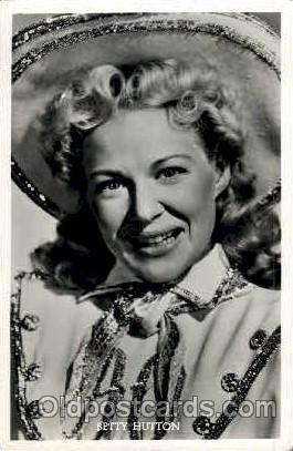 Betty Hutton Unused 