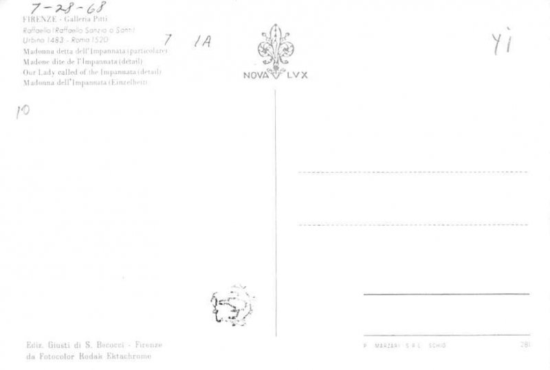 The Madonna Della, Raffaello 