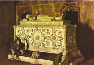 Tomb of Vasco da Gama Jeronimos Monastery Lisboa Portugal
