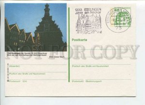 449797 GERMANY 1982 Esslingen Special cancellation POSTAL stationery postcard