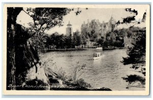 c1940's Boldt Castle Thousand Islands Canada Vintage Unposted Postcard