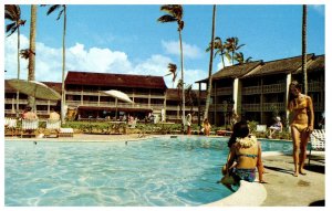 Islander Inns in the Coconut Plantation Kailua Kona Kauai Hawaii Postcard