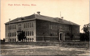 Postcard High School in Wadena, Minnesota~135095