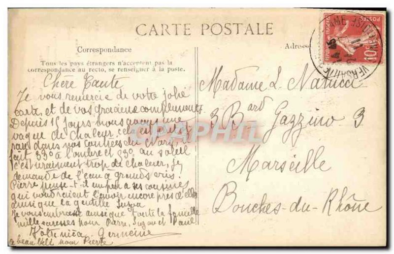 Old Postcard Louis XVII