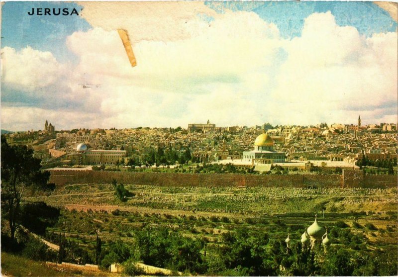 CPM Jerusalem - General View of the Old City from Mt of Olives ISRAEL (1030441)