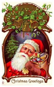 Santa Claus Red Suit , Bag of Toys