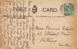 Genealogy Postcard - Wade - Stamford Road - Kettering - Northants - Ref 4247A