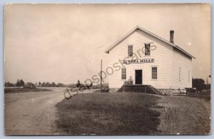 K47/ Altona Mills Michigan RPPC Postcard c1910 Miller Mecosta County 187