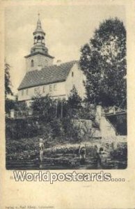 Kirche und Plarrhaus Bad Berka Germany Unused 