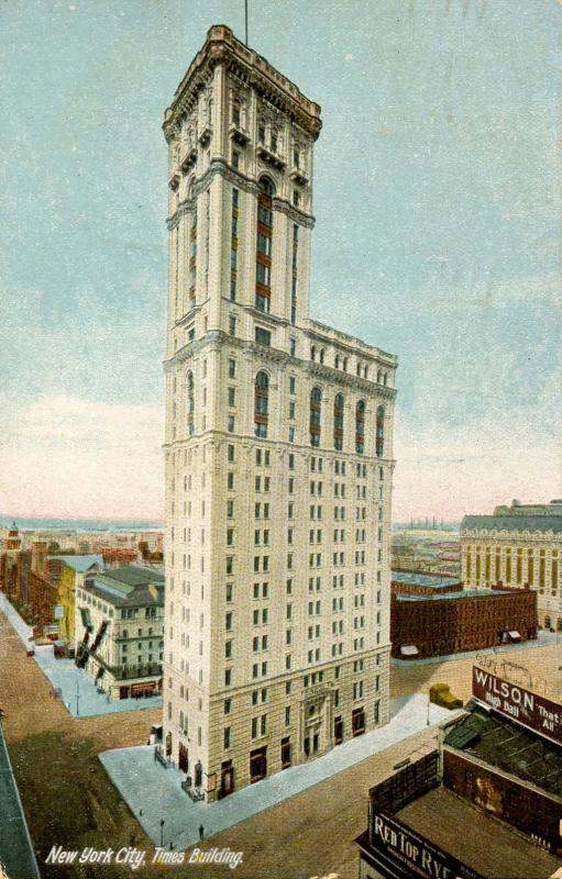 NY - New York City. Times Building