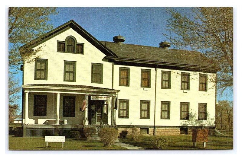 Fort Robinson Museum Crawford Nebraska Postcard