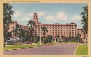 Florida St Petersburg Vinoy Park Hotel Curteich