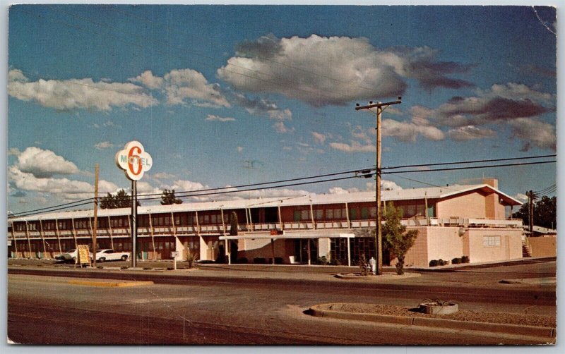 Vtg Las Cruces New Mexico NM Motel 6 1970s View Old Card Postcard