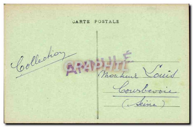 Old Postcard The Cathedral Treguier L & # 39Entree du Cloitre