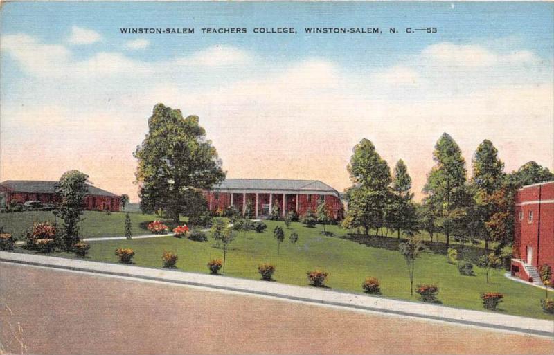 North Carolina   Winston-Salem Teachers College,